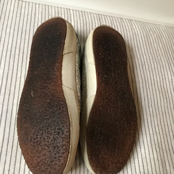 SUPERGA crackle texture sneakers SZ 8 1/2 - Picture 6 of 6